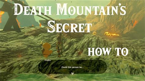 death mountain's secret botw.